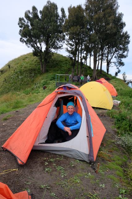 Camping on Rinjani