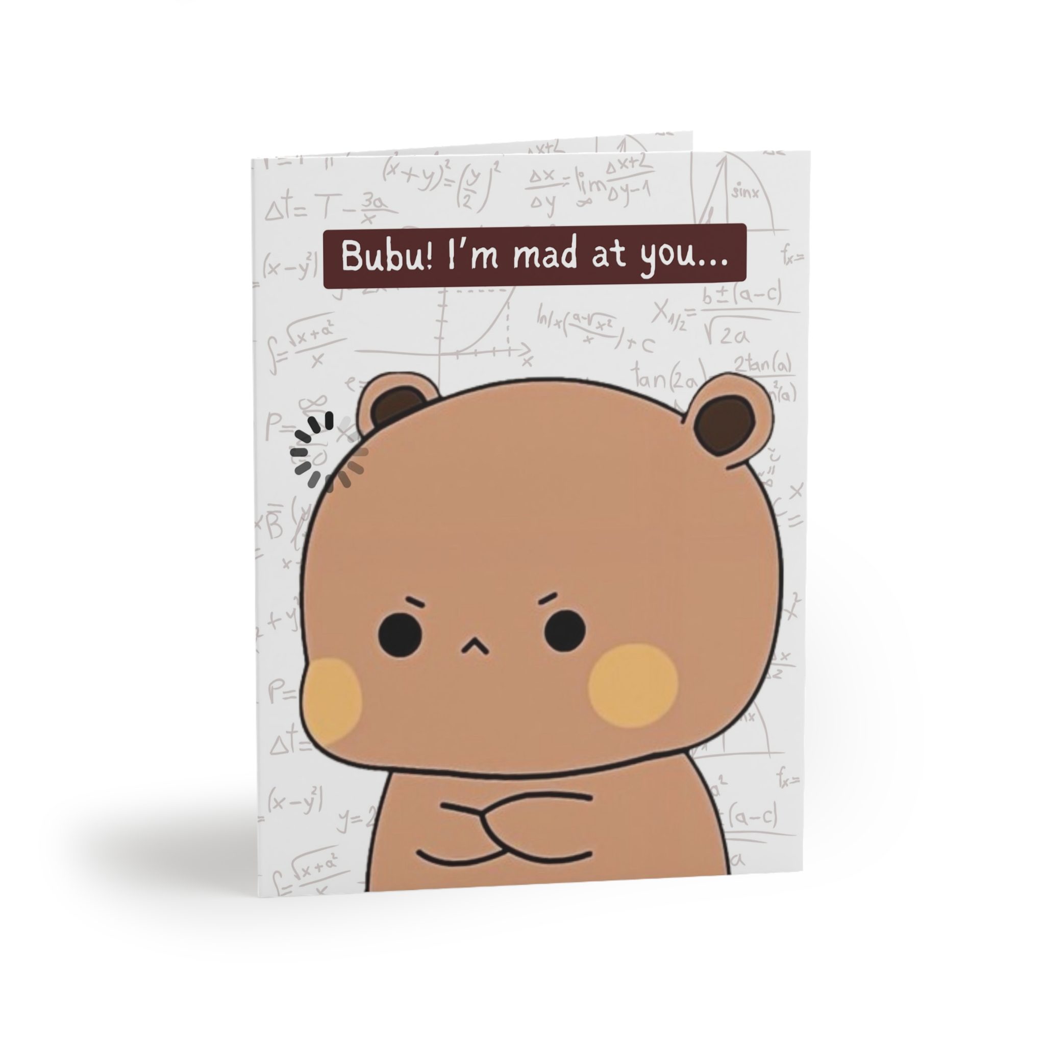 Bubu Dudu Angry Card