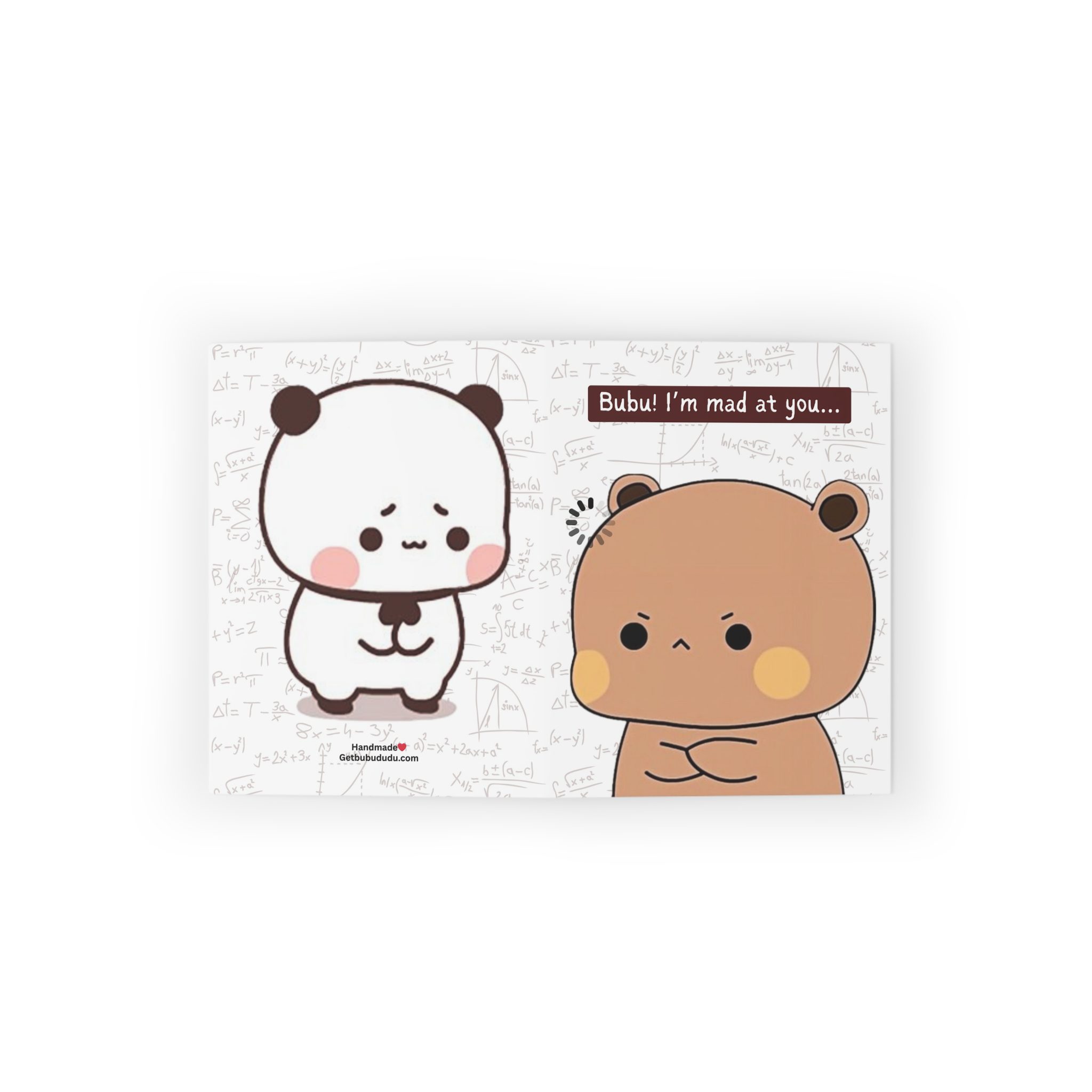 Bubu Dudu Angry Card