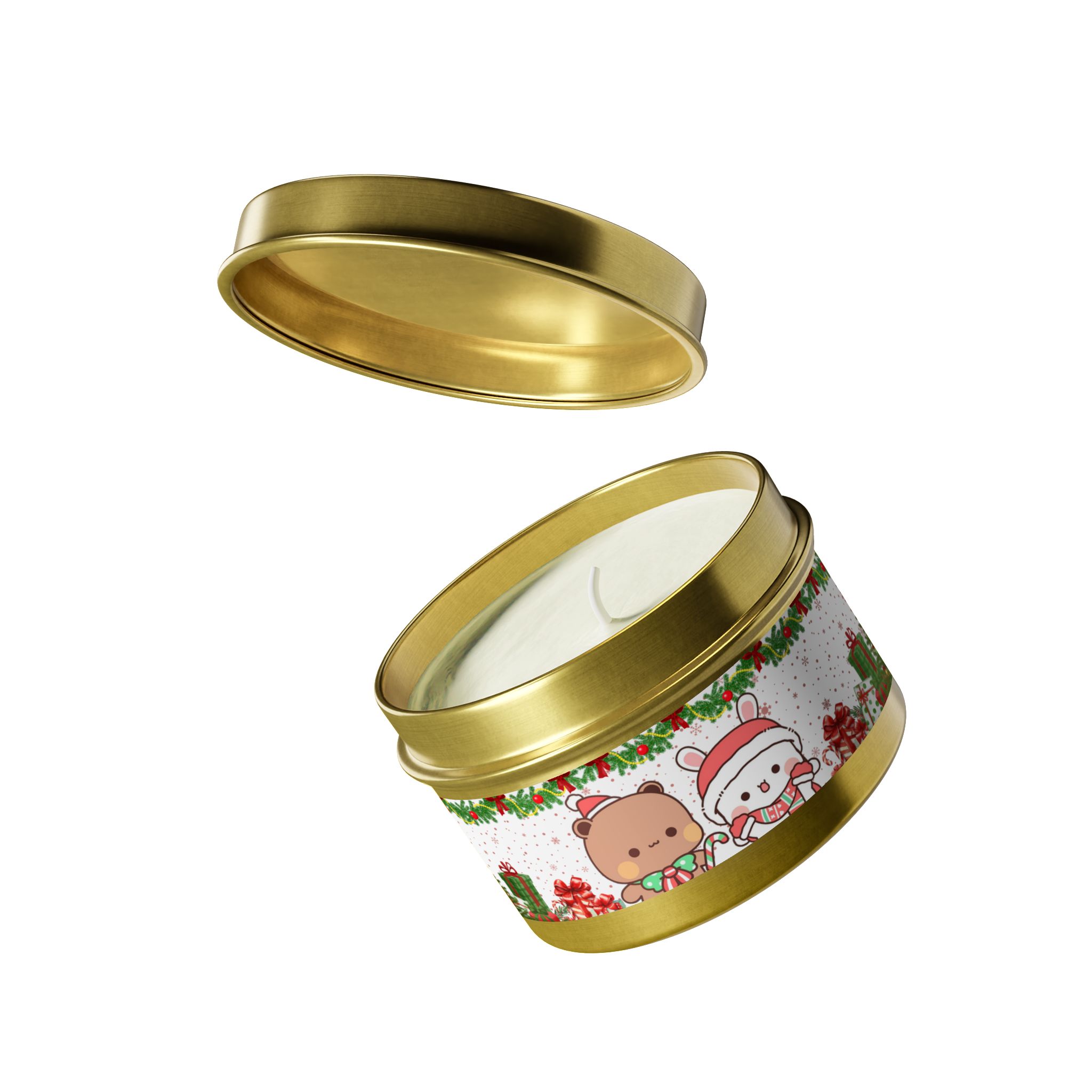 Bubu Dudu Christmas Tin Candle