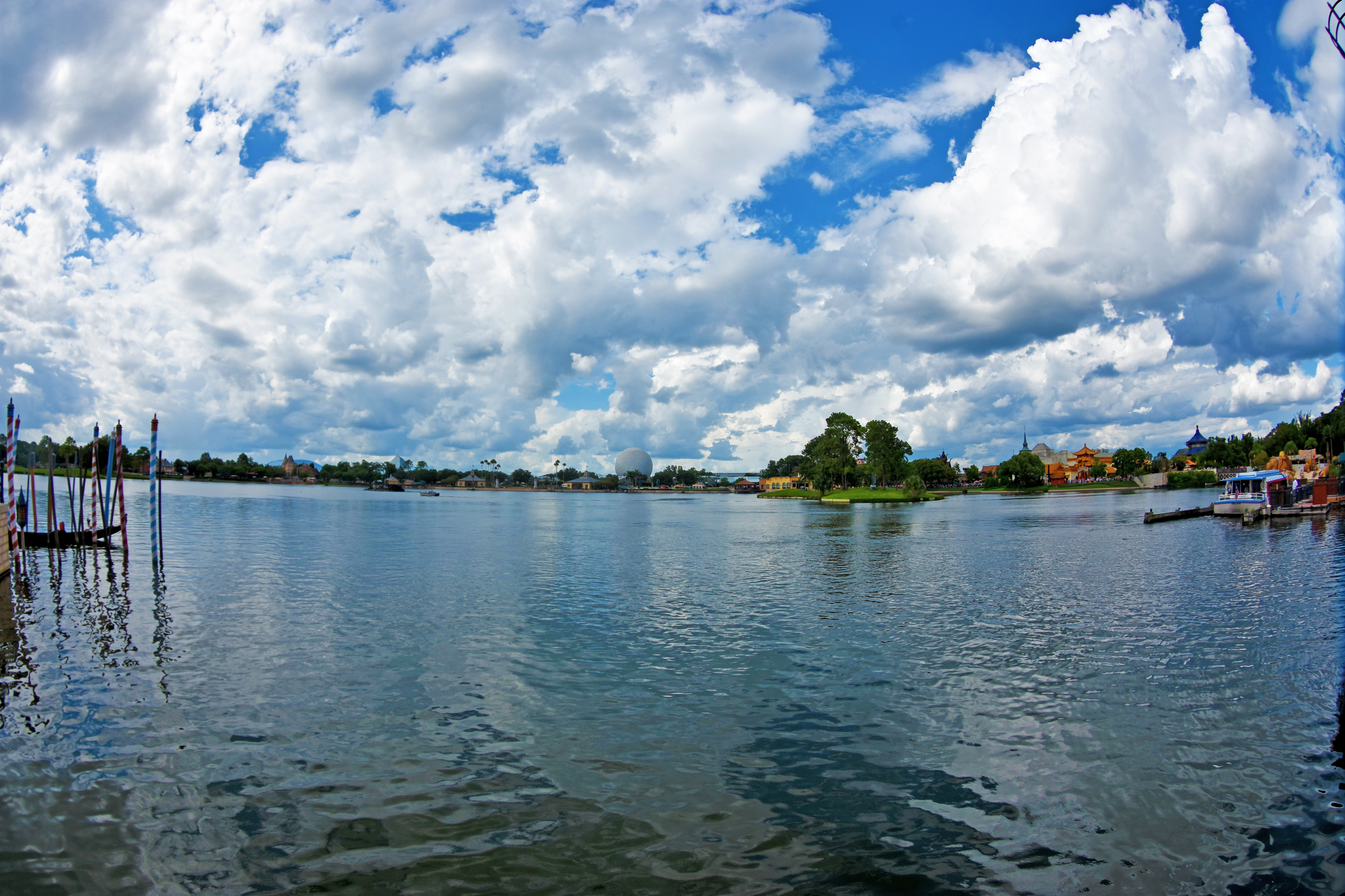 It was a beautiful afternoon to tour World Showcase