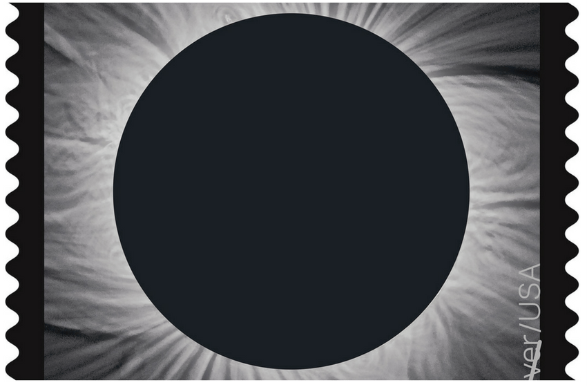 USPS to debut commemorative eclipse stamps in Wyoming Solar eclipse of August 21, 2017 2017 Total Solar Eclipse stamp Buckrail - Jackson Hole, news