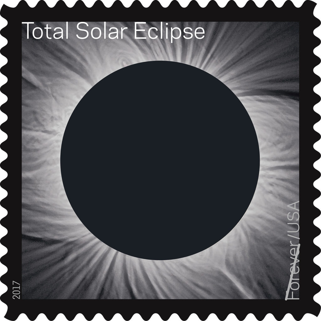 Solar eclipse of August 21, 2017 2017 Total Solar Eclipse stamp Buckrail - Jackson Hole, news