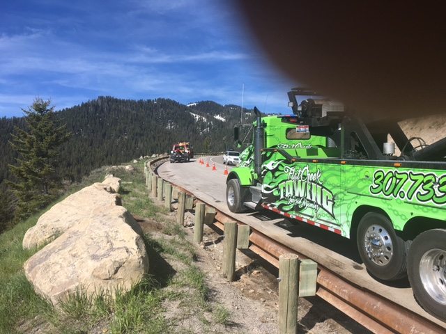 Couch potatoes they're not; cleanup on Pass almost complete Motor vehicle Car Buckrail - Jackson Hole, news