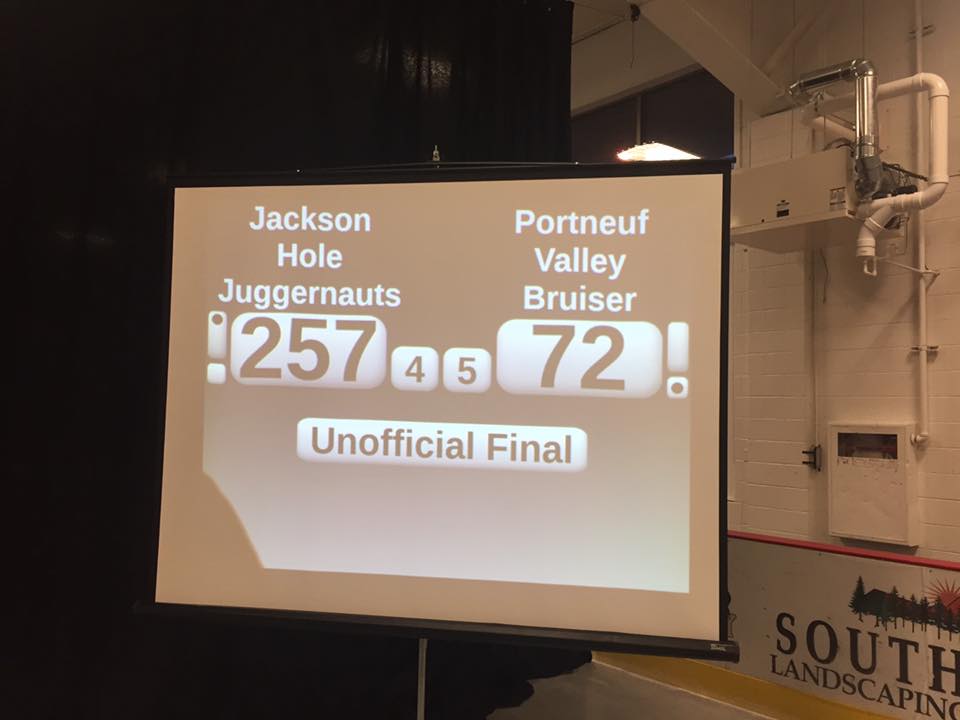 Juggs too much for Bruisers on derby day Display device Digital display advertising Buckrail - Jackson Hole, news