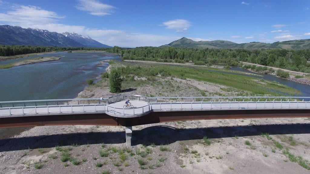 Overnight bike parking/storage at Stilson boon to pathways Friends of Pathways Teton Village Buckrail - Jackson Hole, news