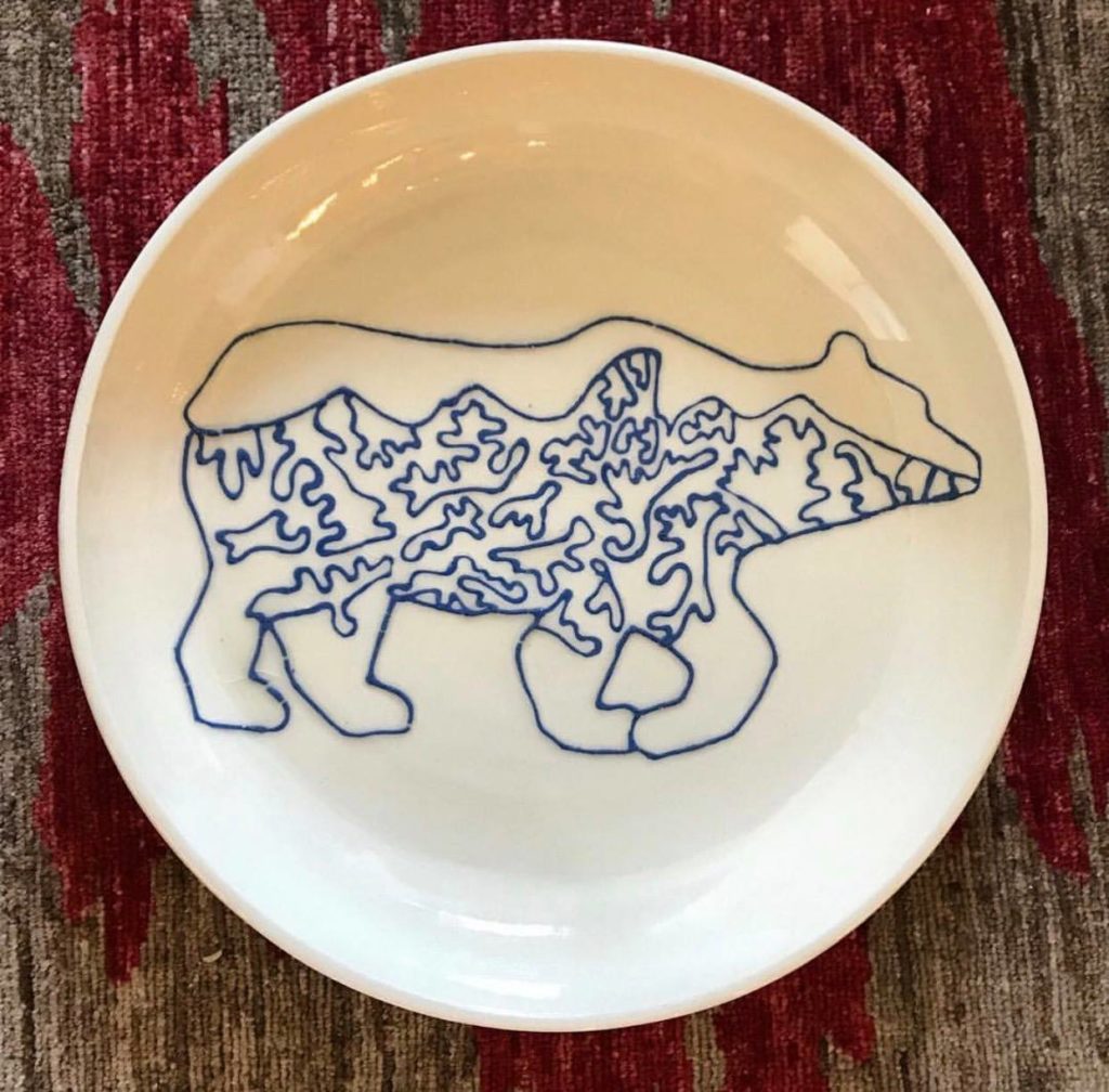 Ceramic Plate Buckrail - Jackson Hole, news