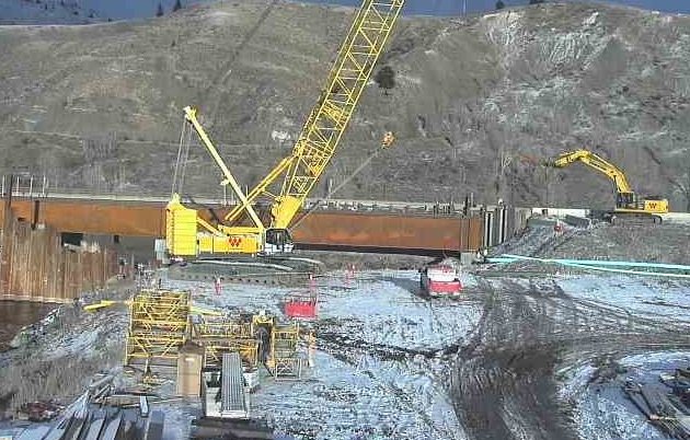 Roadwork still a thing even through winter Geology Construction Buckrail - Jackson Hole, news