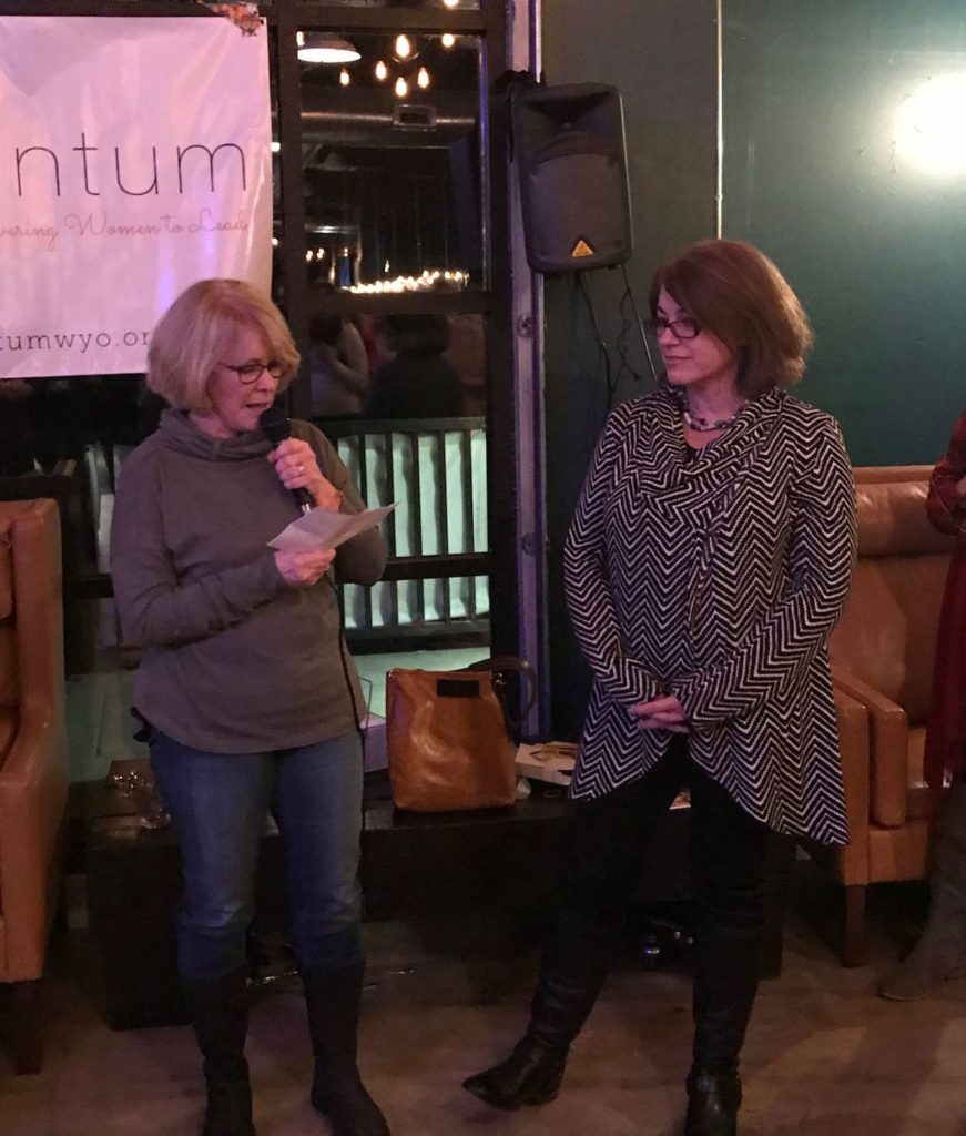 Womentum hands out two annual awards to Rooks and Upsher