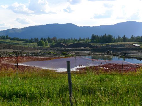 Frozen: moratorium on ponds and berms in effect until summer Mount Scenery Water resources Buckrail - Jackson Hole, news