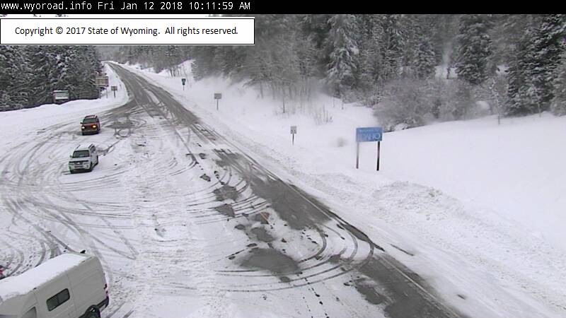 Teton Pass closed most of the day Teton Pass Snow Buckrail - Jackson Hole, news