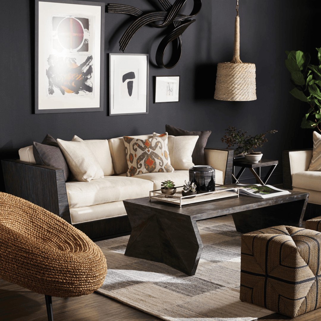 Palecek Rope Square Ottoman Retail $935, Sale Price $467.50 (Courtesy of Palecek)