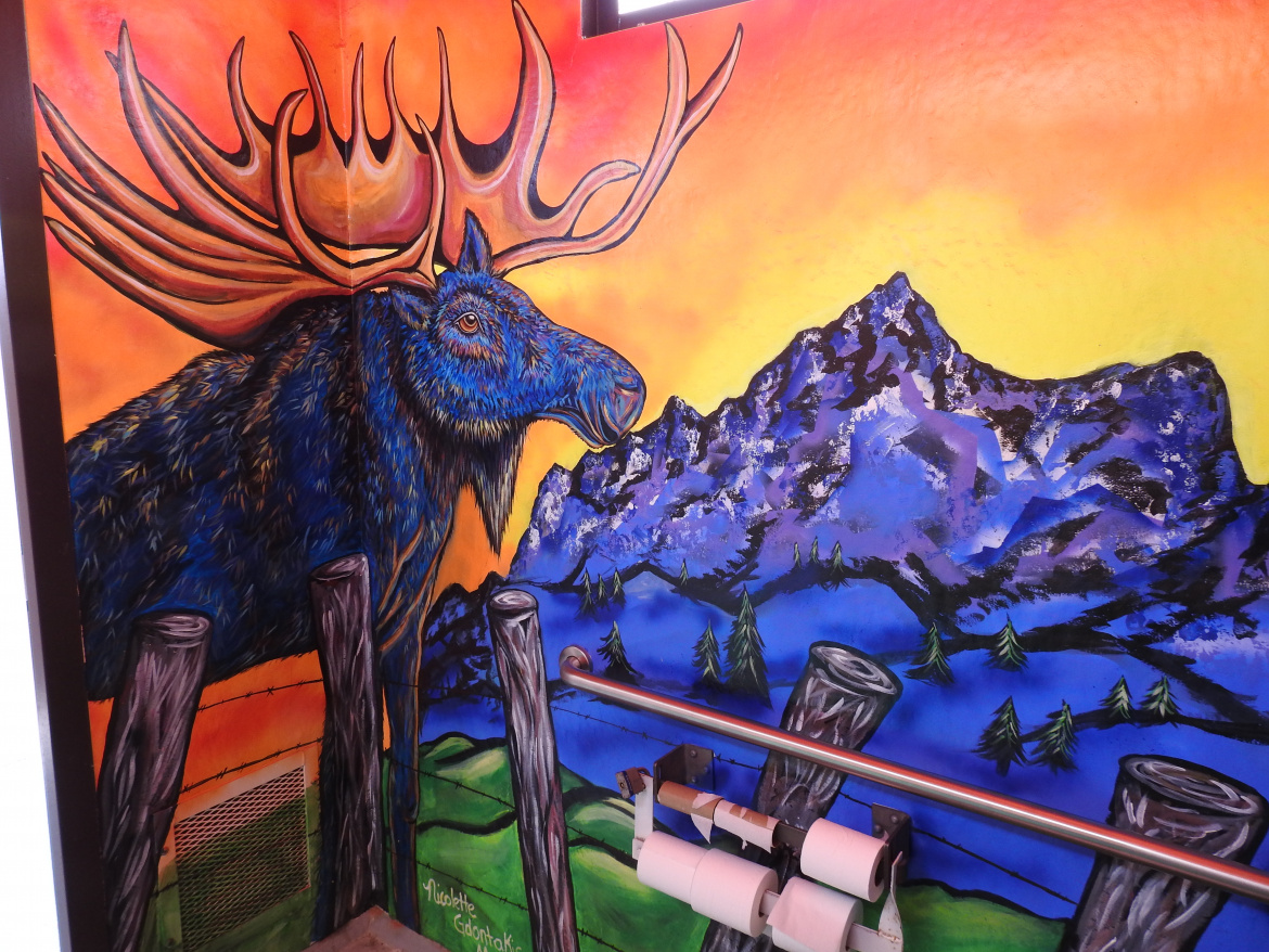 Artwork by Nicolette Maw, Photo Courtesy Idaho Department Of Fish And Game.