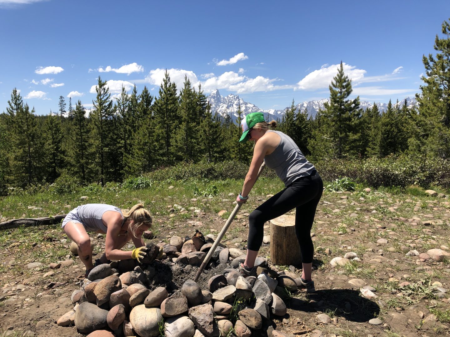 Each designated site on Shadow also has a nice, tidy fire pit. Make sure to leave it as clean as you found it.