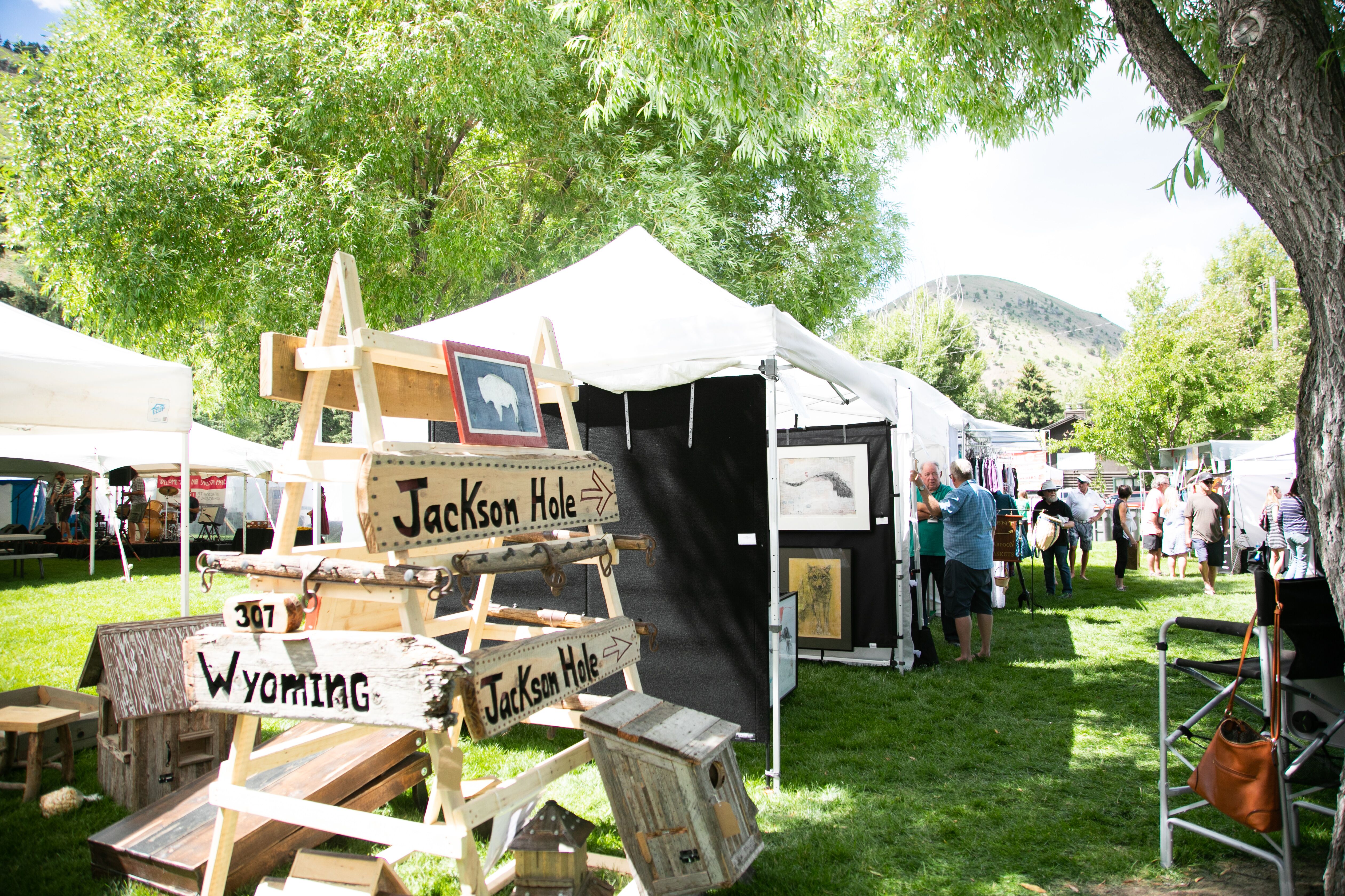 The 55th annual Art Fairs have been cancelled by the Art Association of Jackson Hole. Photo: Buckrail Buckrail/Sarah Averill.