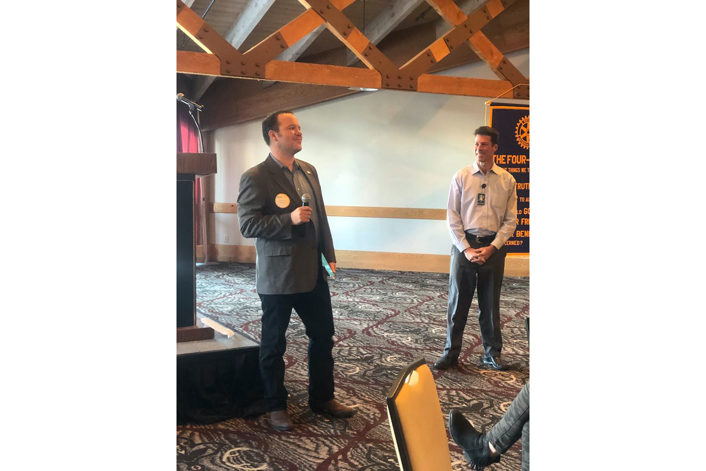 Jimbo Rooks honored as Citizen of the Month by Rotary