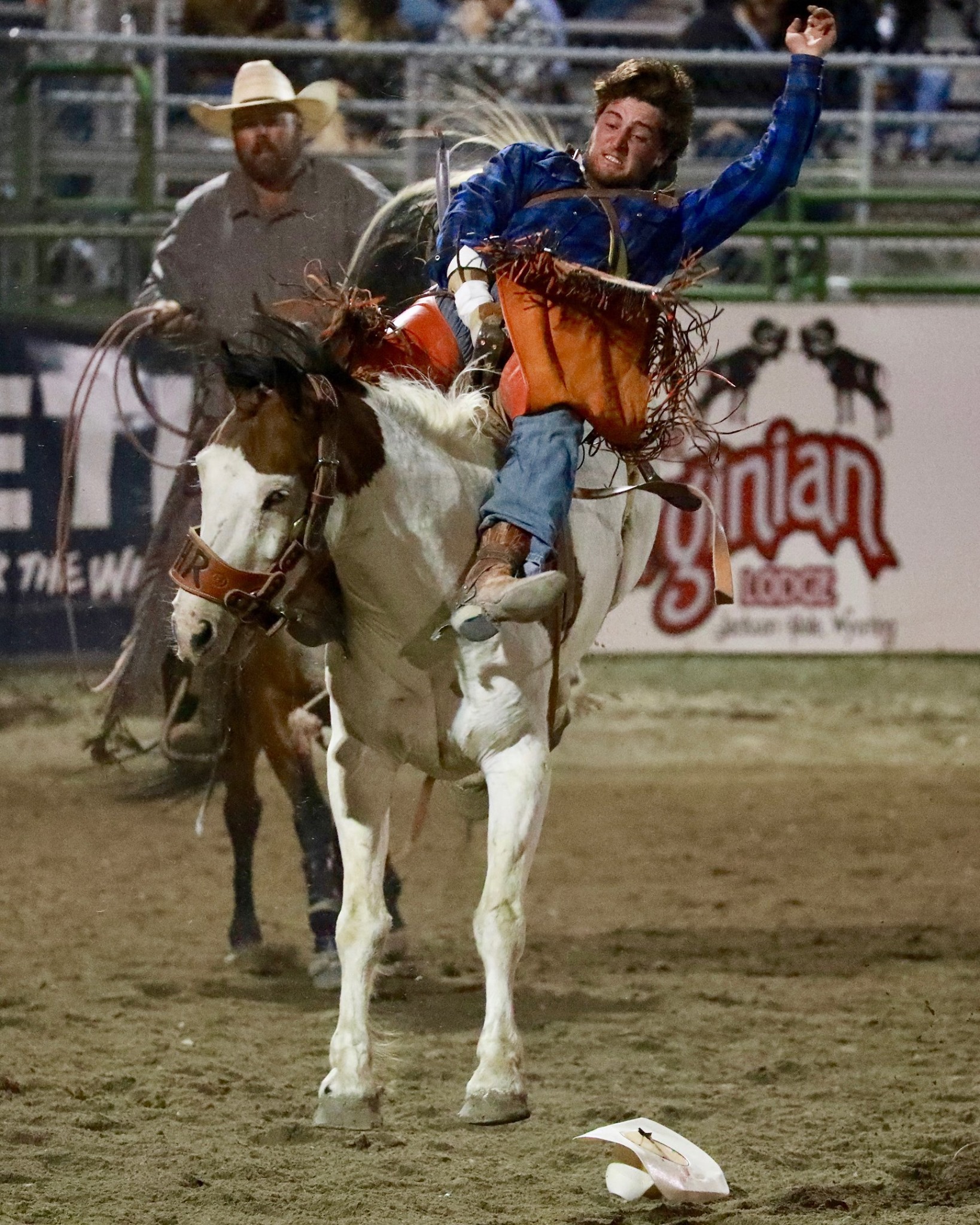 Bronco bustin' is not for the faint of heart. Photo: Richard Johnson