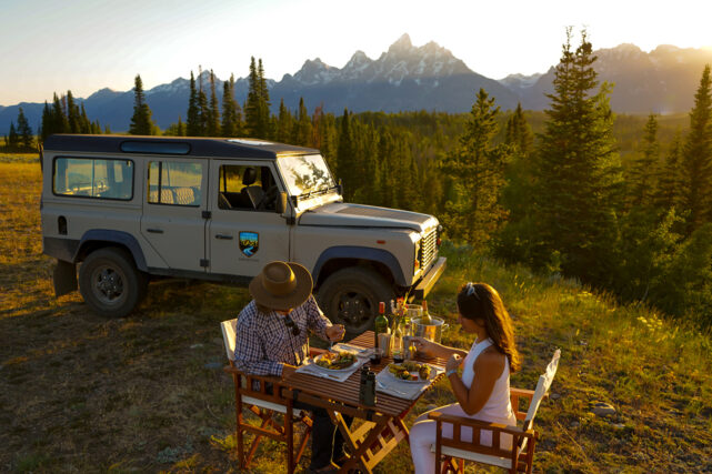 Find the perfect backdrop for a romantic dinner...