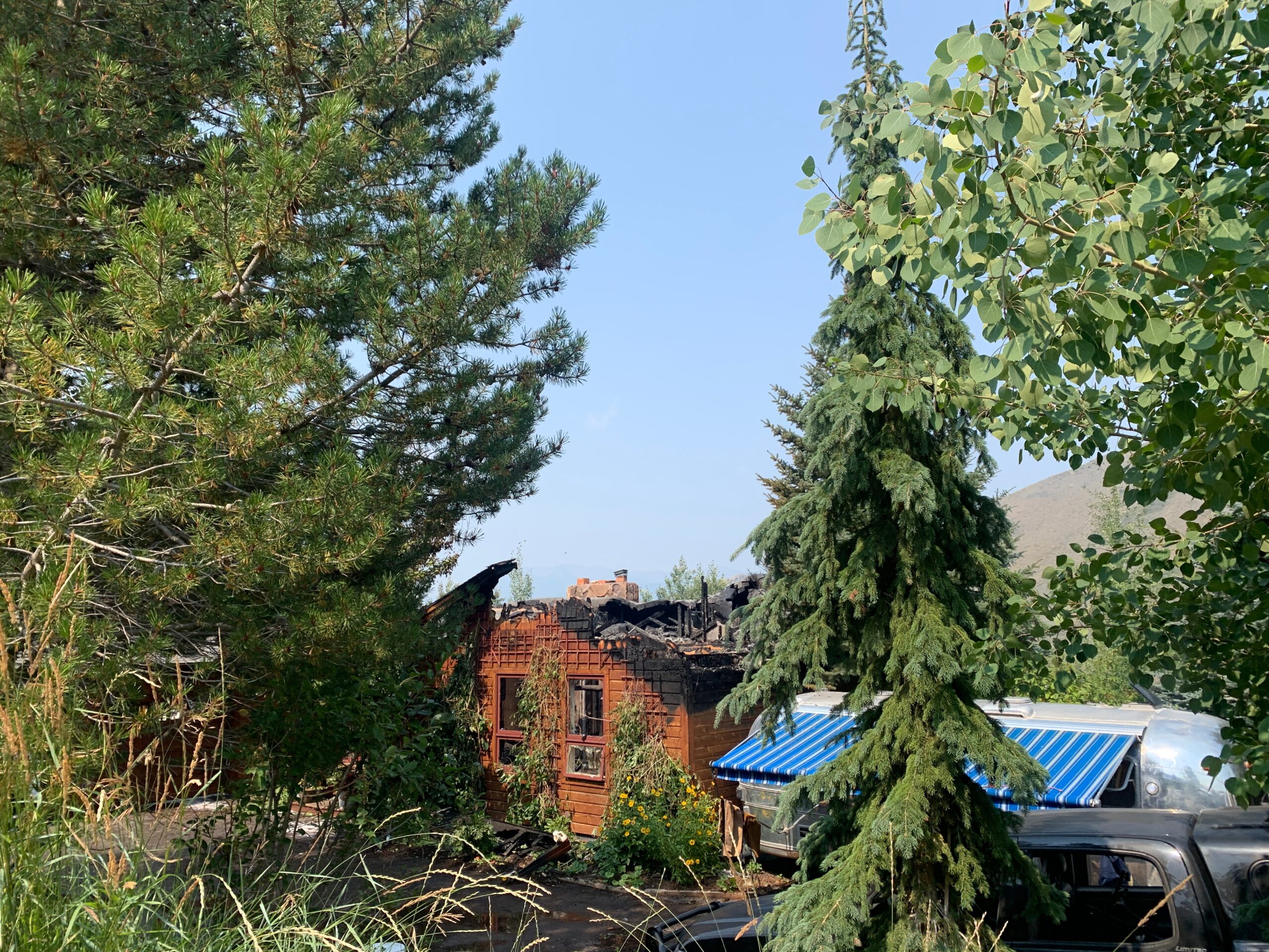 Pine Drive house fire results in significant structural damages