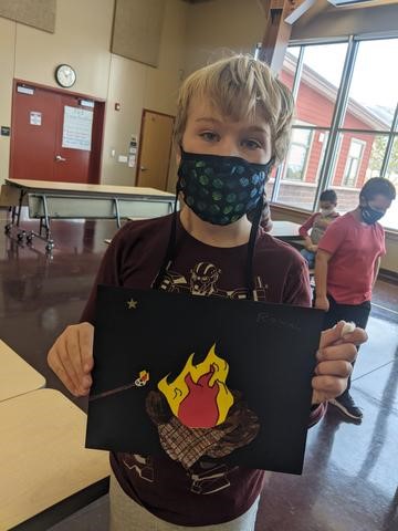 Fall Field Trip art. Photo: Maria Rachal