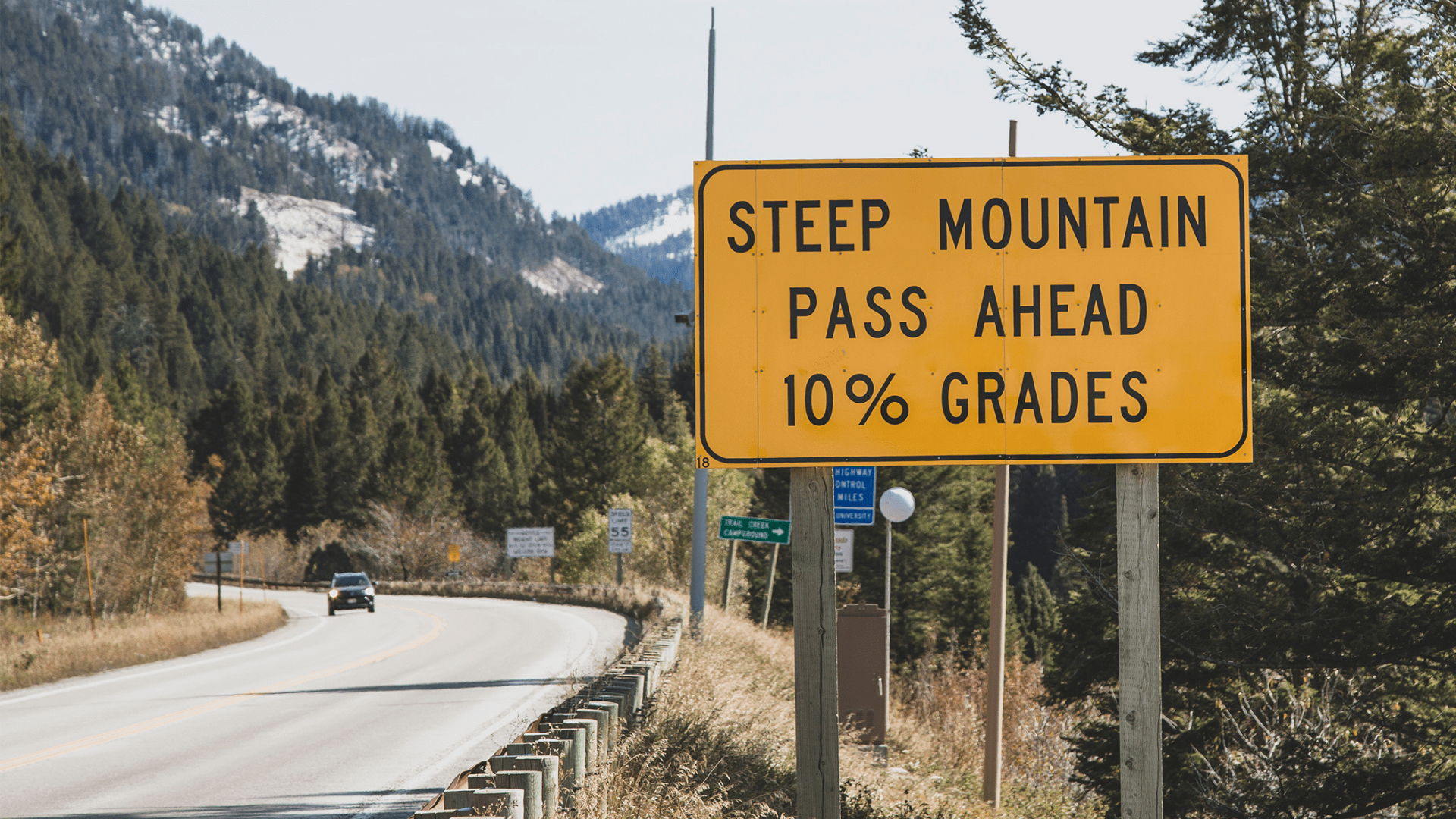 Tips for driving safely in the mountains