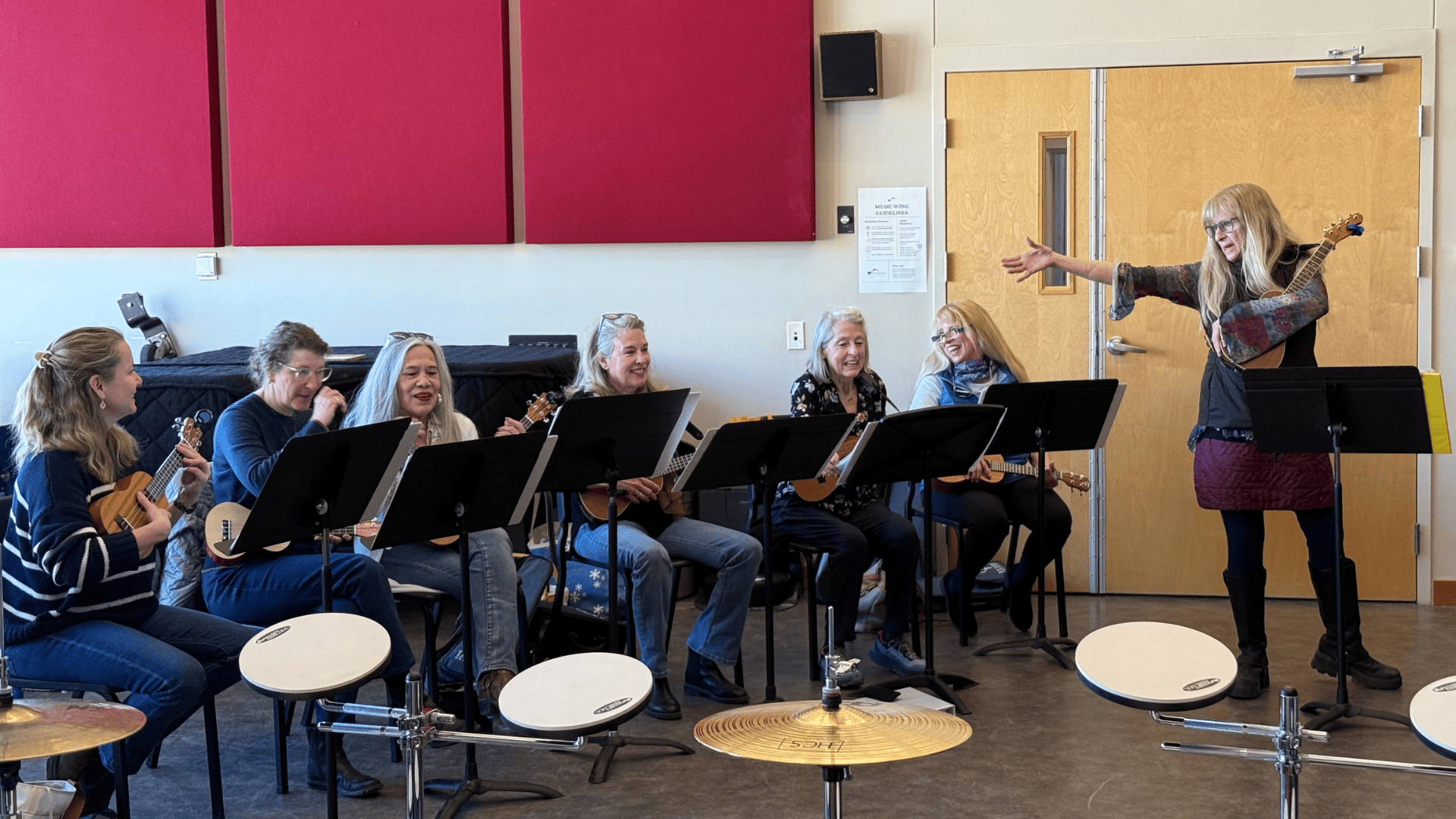 Always wanted to play an instrument? Four music classes for adults start next week