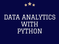 Data Analytics with Python