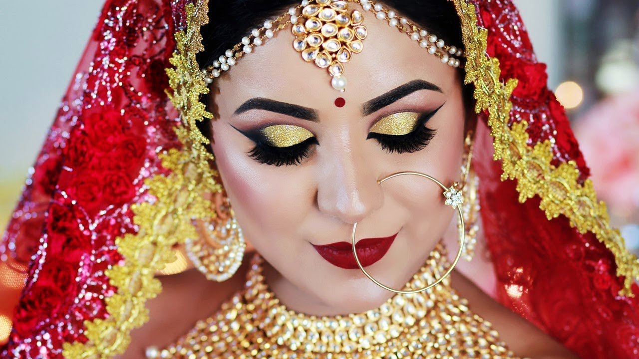 Bridal makeup step by photos