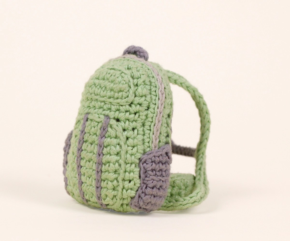 Amigurumi backpack