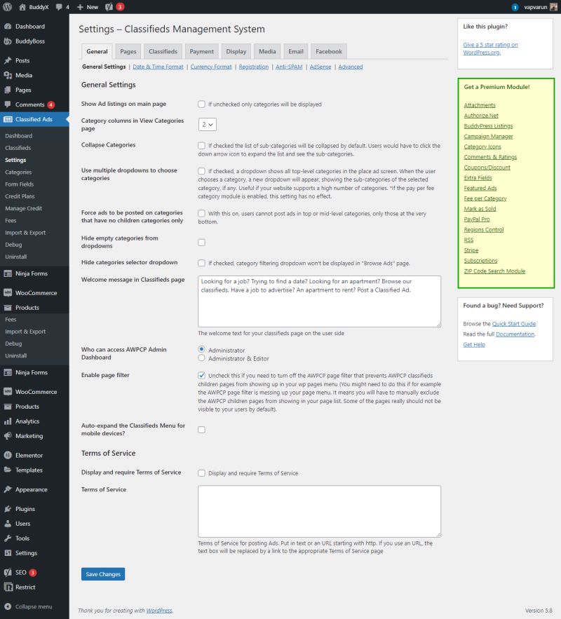 Documentation Awp Wordpress Classifieds Plugin - Light Design Collection - Retina Quality