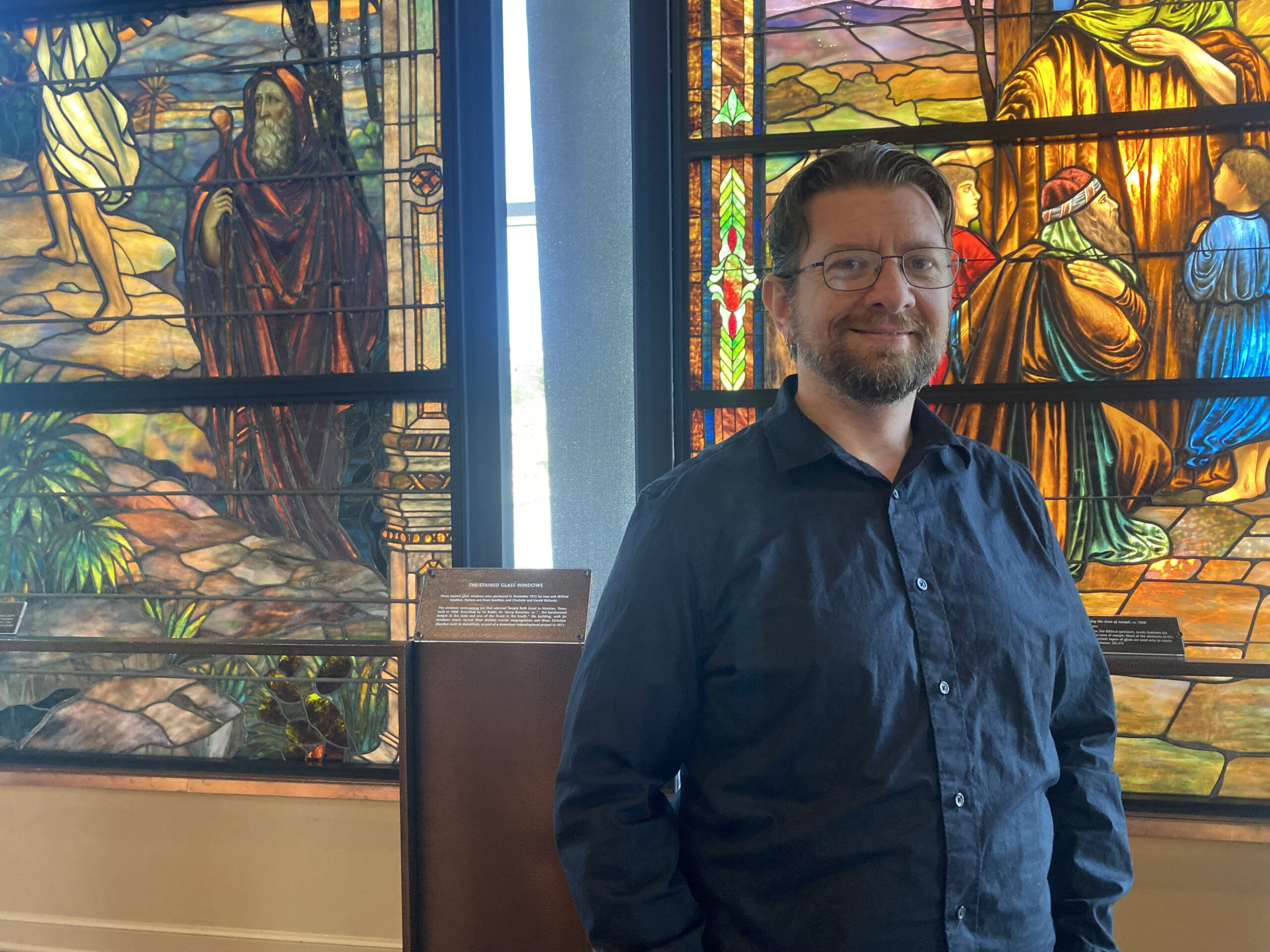 Mickel Yantz, the Director of Collections and Exhibitions at Sherwin Miller Museum of Jewish Art