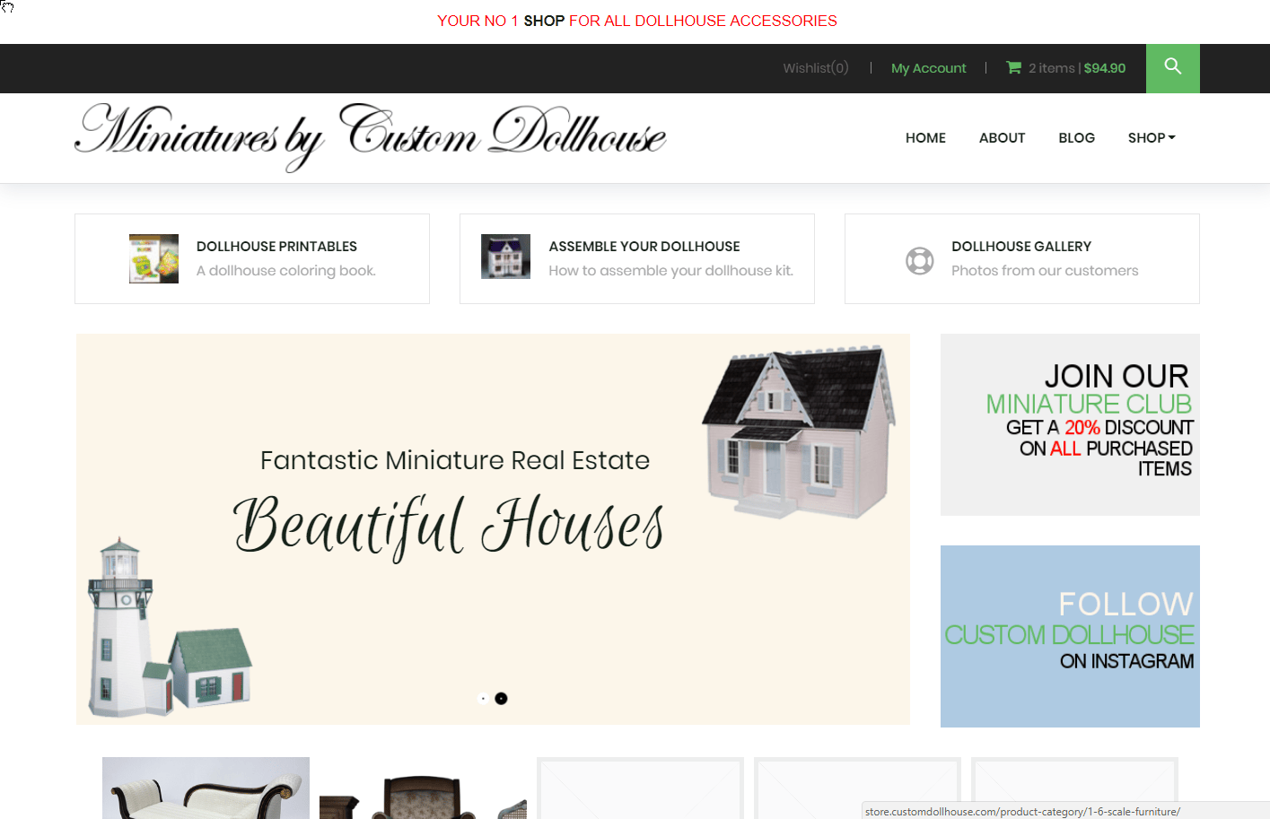 Miniatures by Custom Dollhouse
