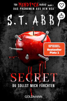 Buchcover zu Secret – du sollst mich fürchten: TOP THRILLER REIHE