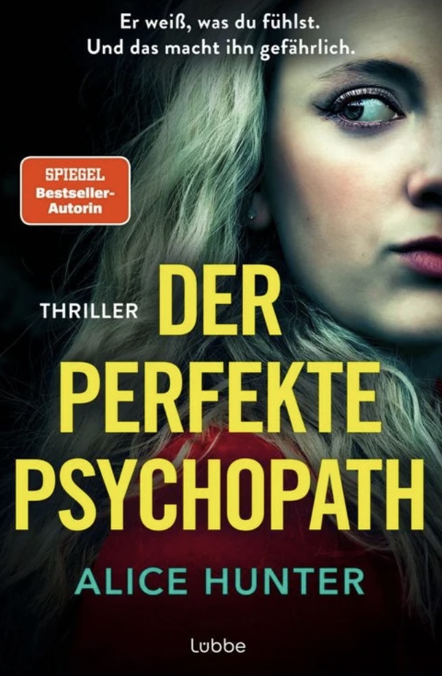 Buchcover zu Der perfekte Psychopath von Alice Hunter – Top oder Flop?