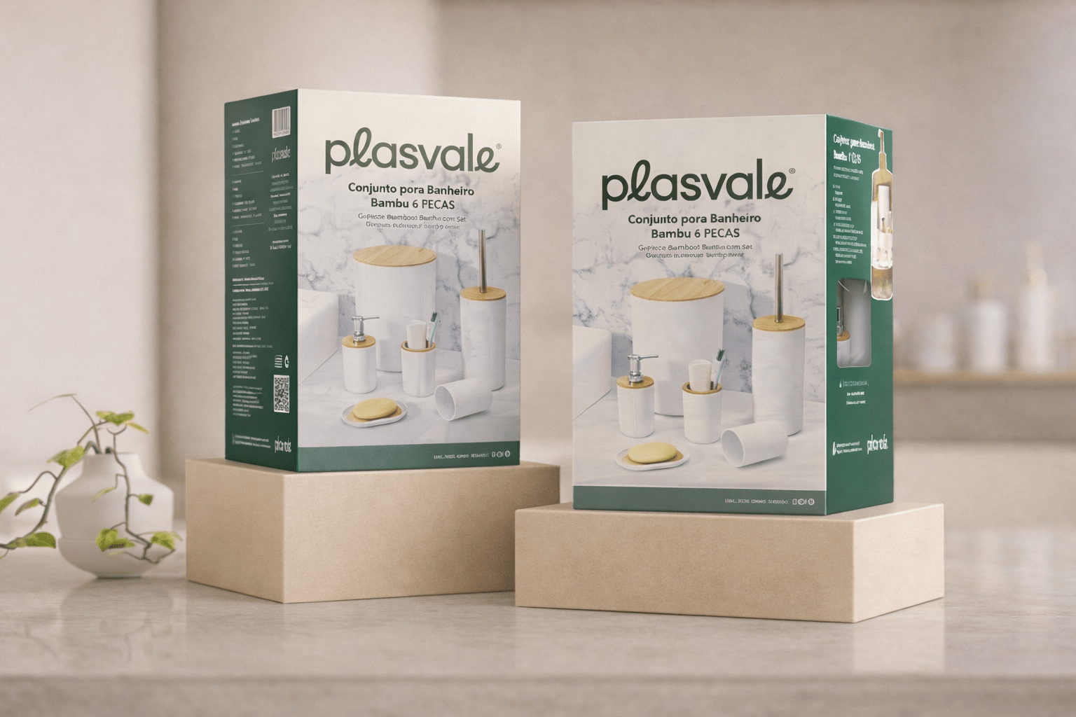 Design de embalagem Plasvale