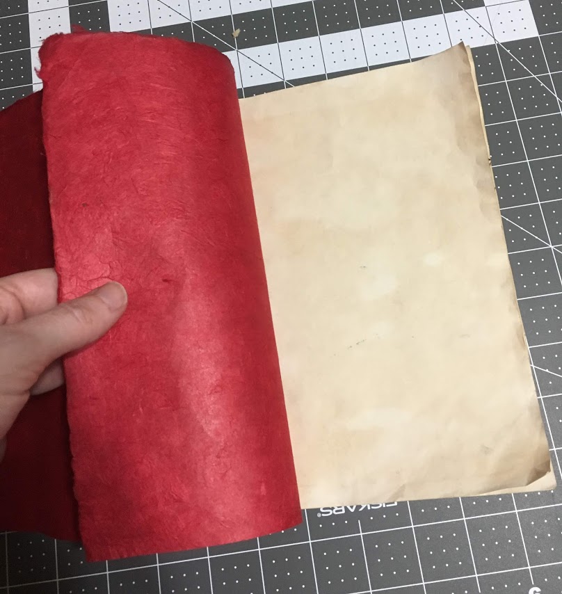 what it would look like opened to first page