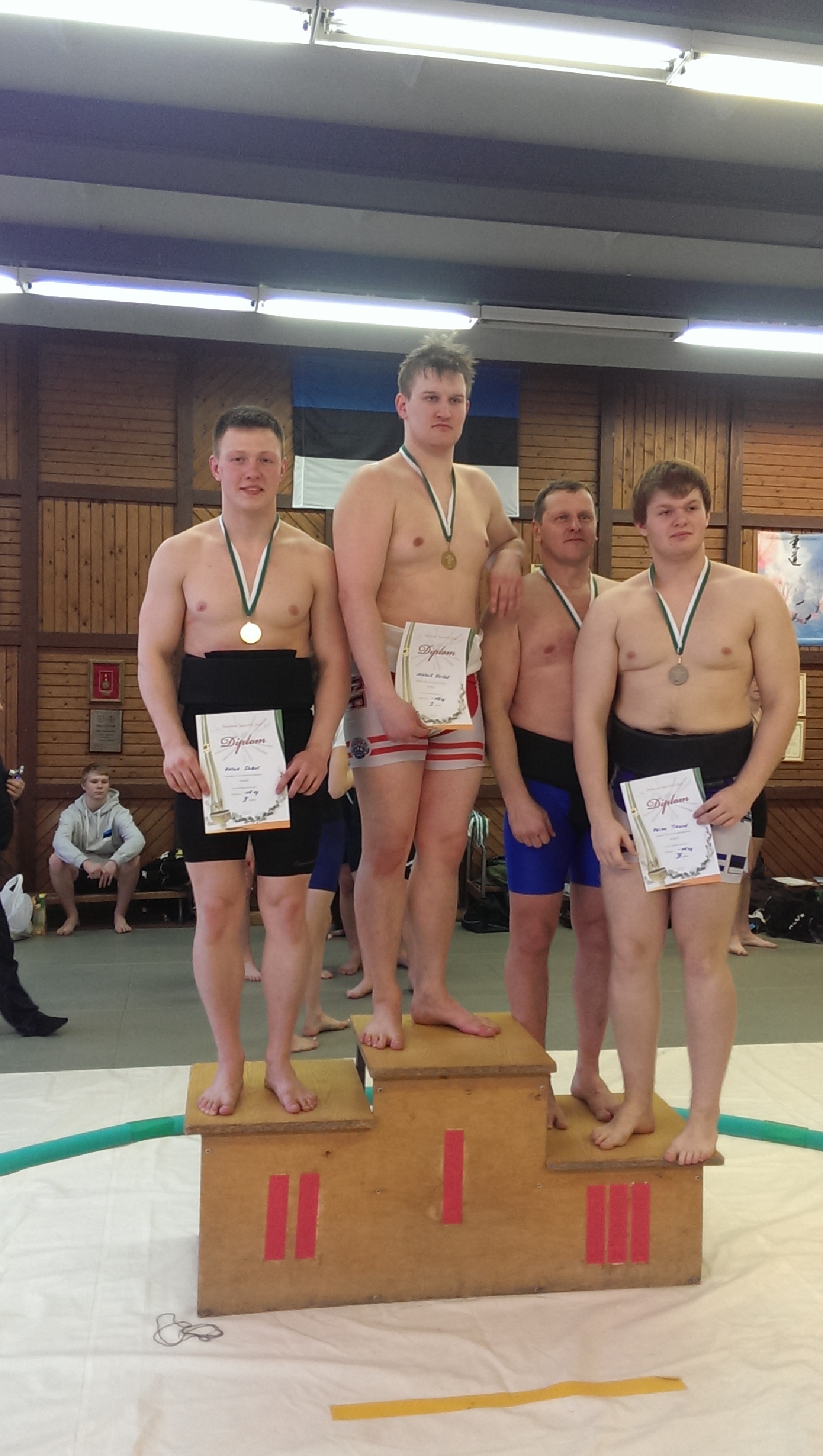 A. Dubov 2- koht M. Goidov -1 koht