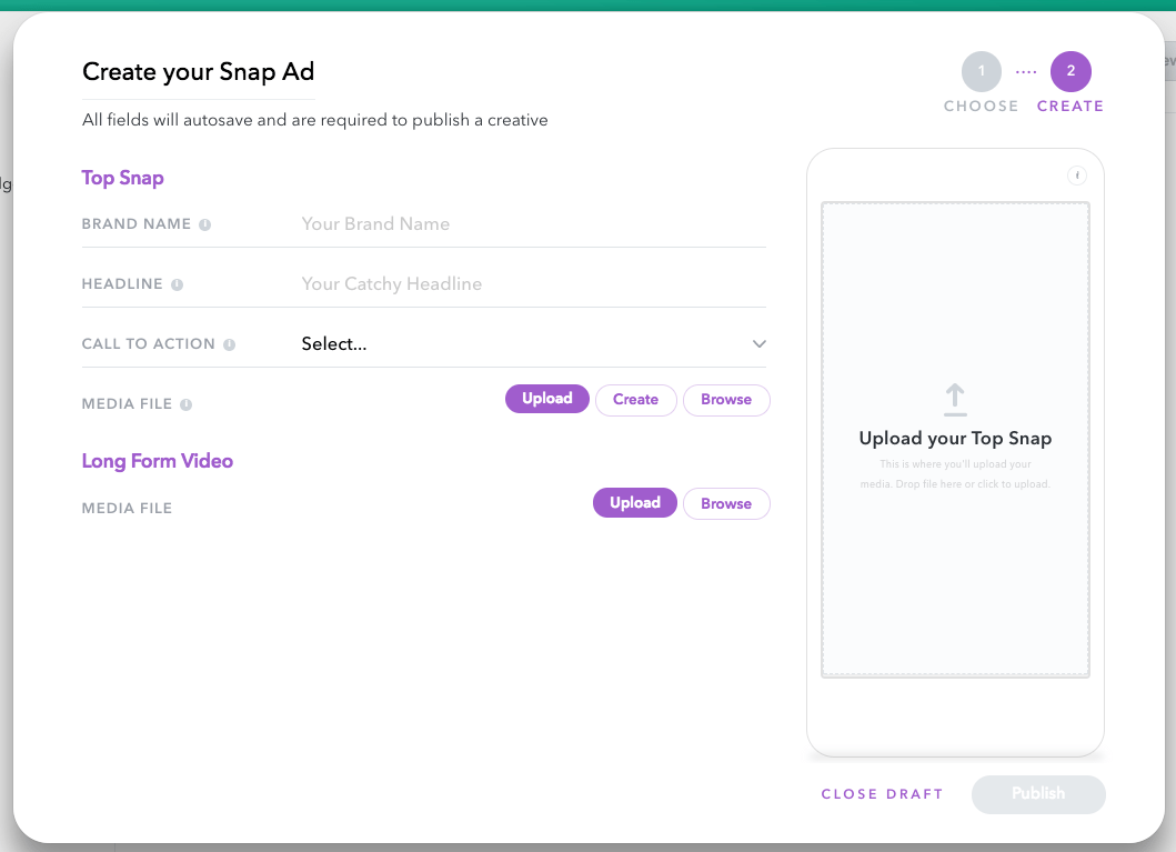 Add the images and videos you want. Snapchat Ad Manager Guide How To Create Effective Snap Ads