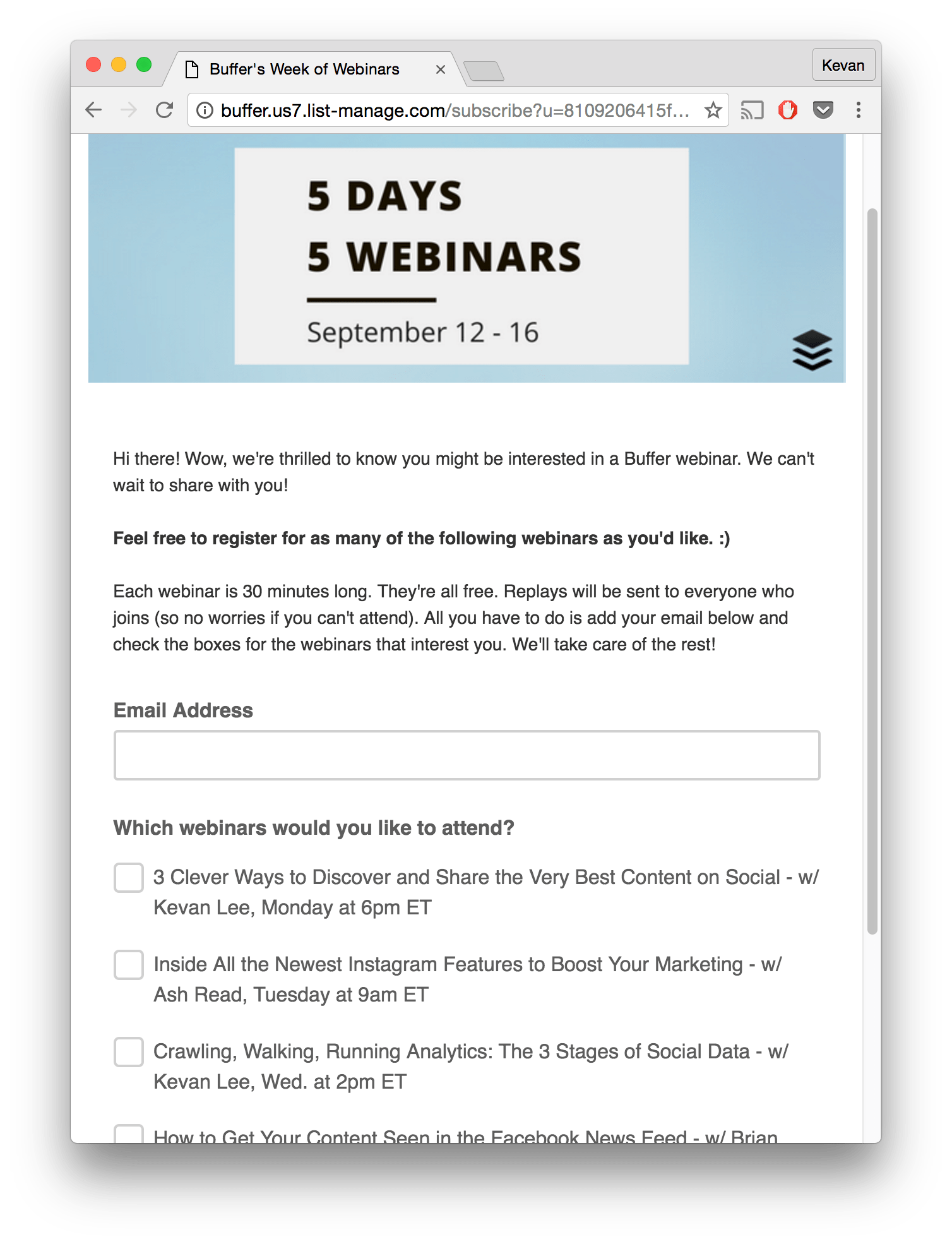 Let's get your account set up. The 23 Things We Did Before Launching A Podcast