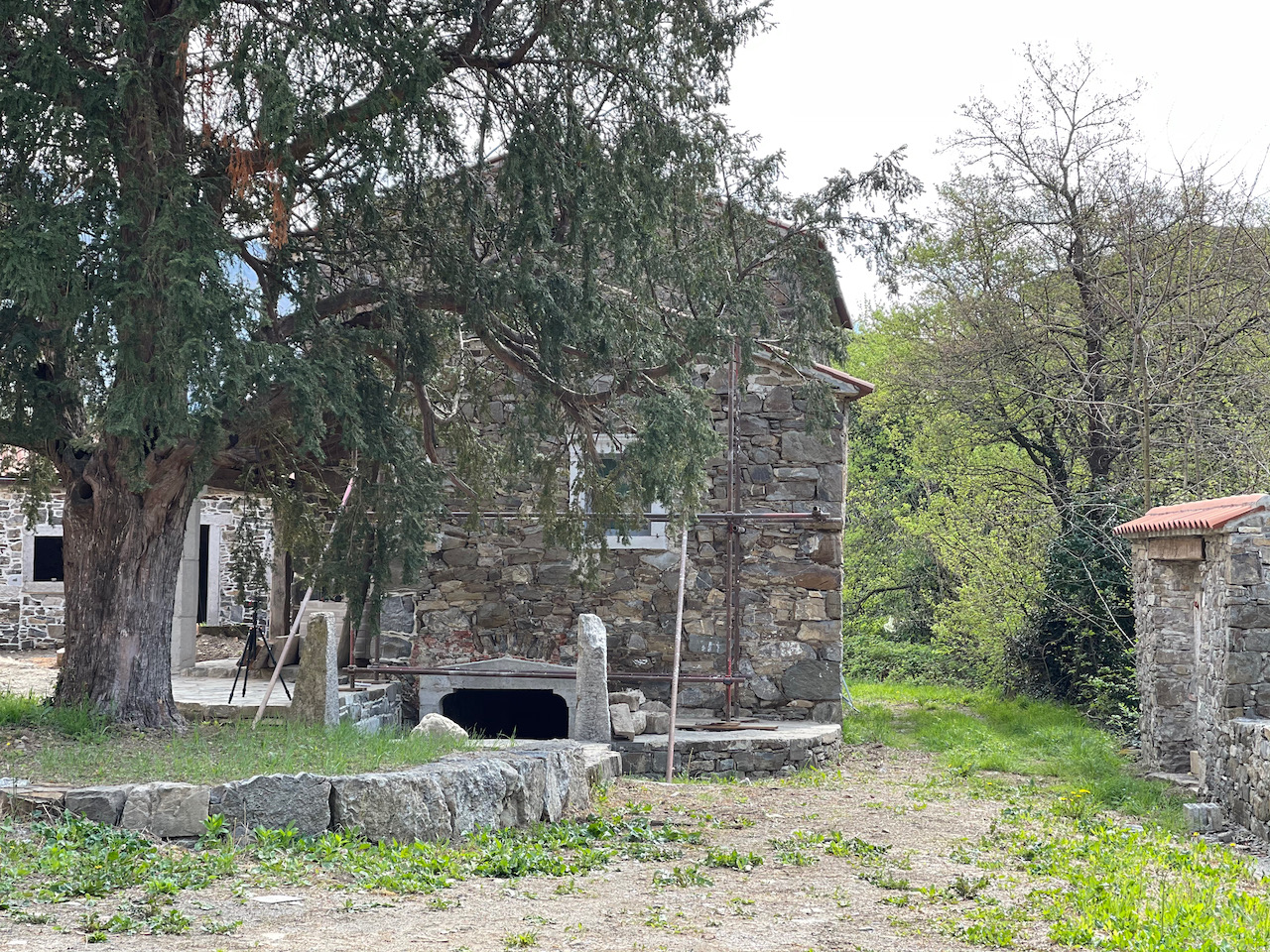 The Cultus courtyard