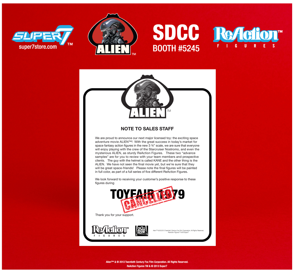 "Cancelled" Promo Letter