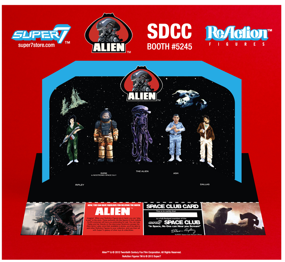 Alien ReAction Display Stand
