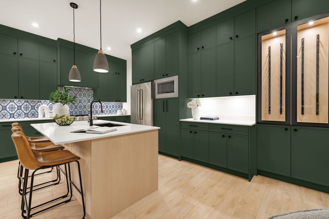 Interior images of a new construction residential property