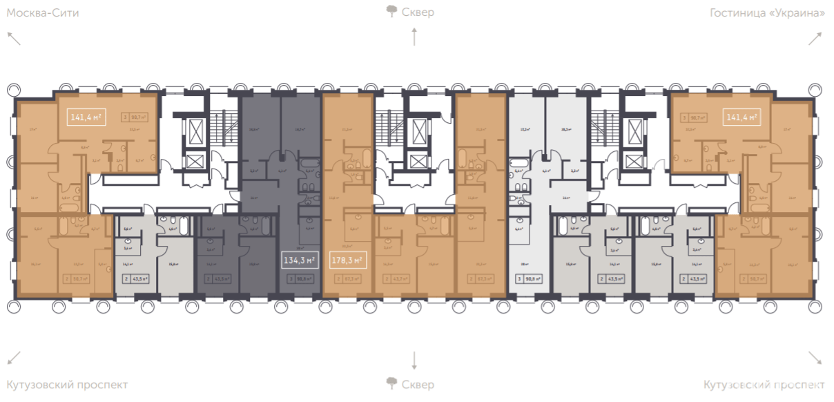 жк кутузовский 12, кутузовский 12 капитал групп