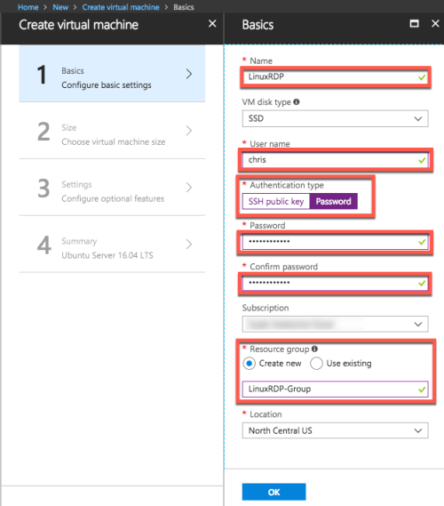 How to Setup an Ubuntu Linux VM in Azure with Remote Desktop (RDP) Access 4