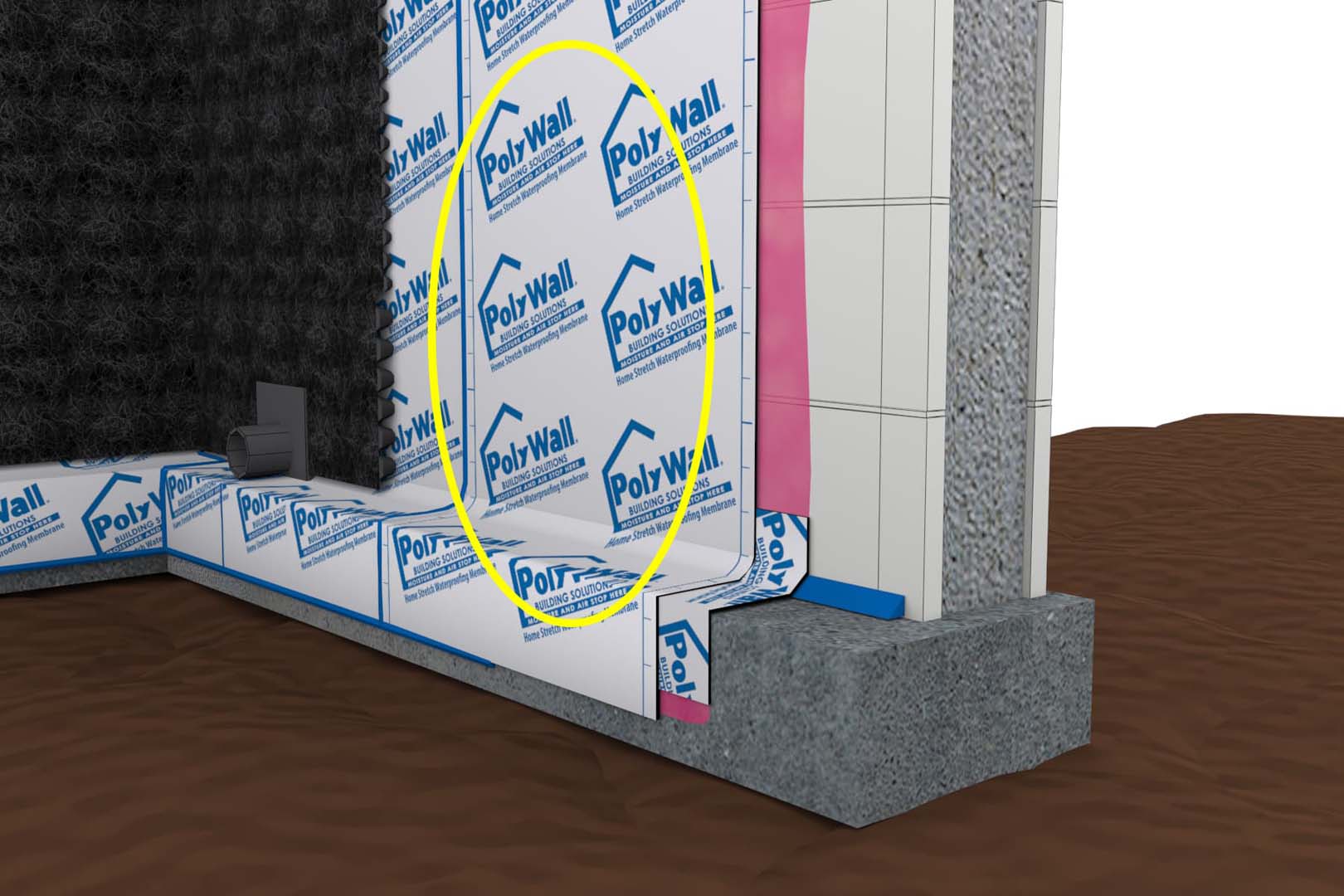 At basement technologies, we can provide all the services you need to ensure a dry basement. BuildBlock ICF Waterproofing Products & Methods