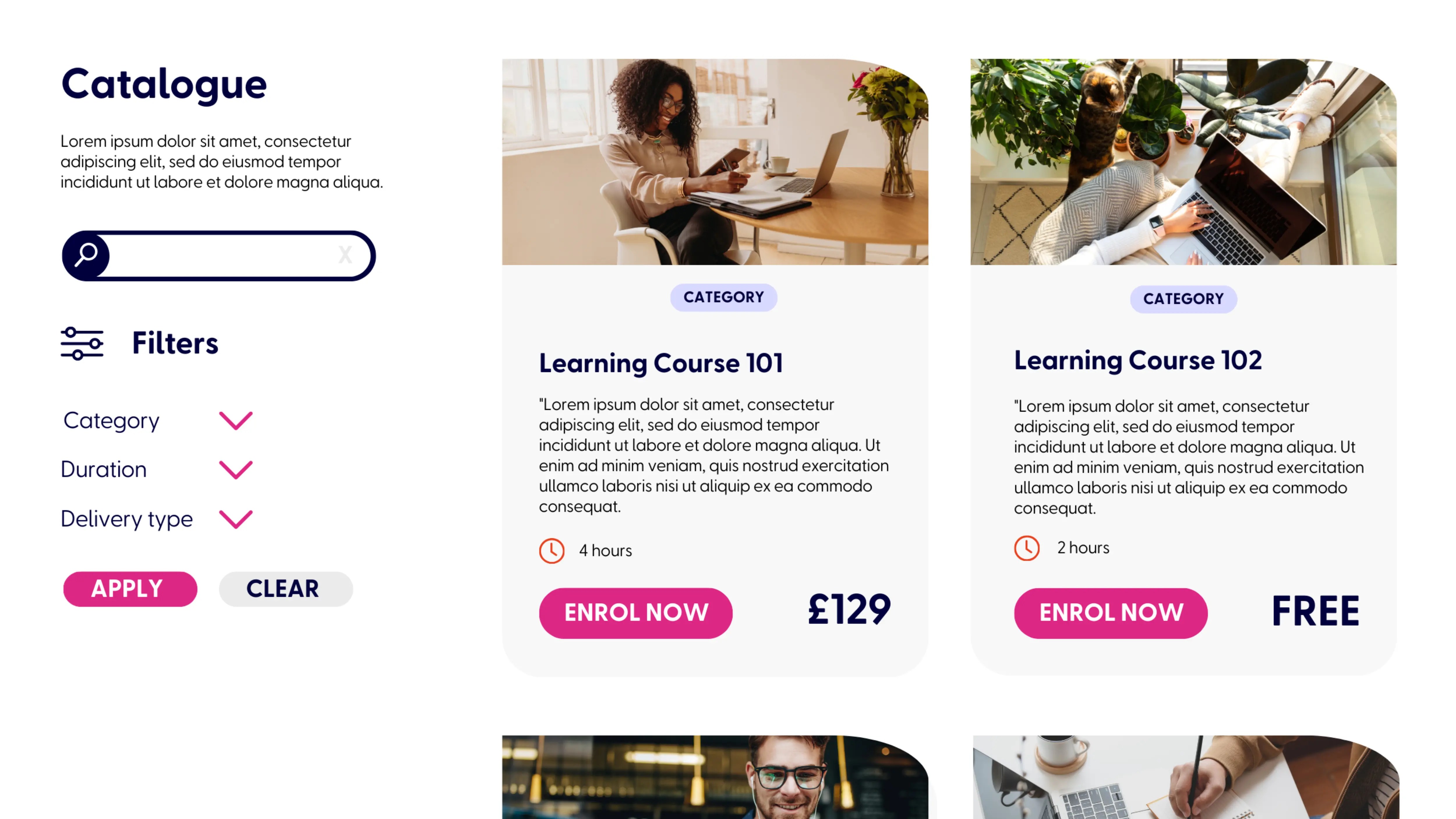 ecommerce catalogue totara
