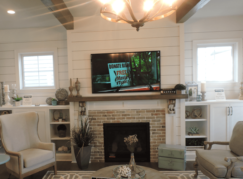 A White Marble Tile Fireplace Update The Diy Playbook