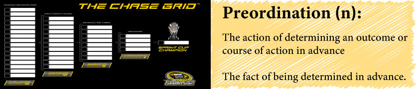 The NASCAR Playoffs and Preordination : Building Speed