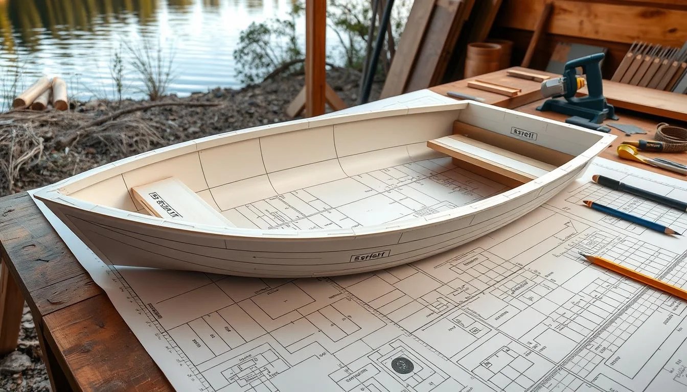Diy skiff plans & blueprints
